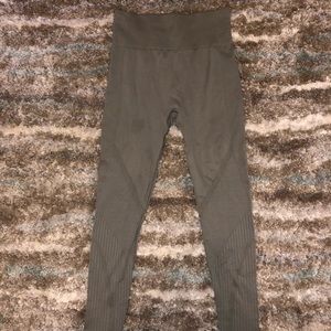 Army green leggings